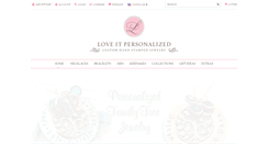 Desktop Screenshot of loveitpersonalized.com